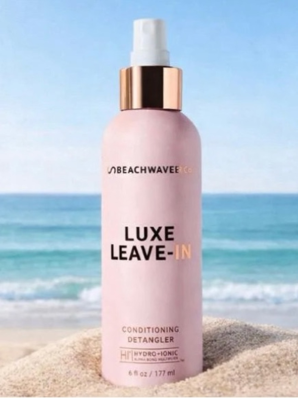 Beachwaver Luxe Leave-In Conditioning Detangler Spray 6 fl oz / 177 ml  *READ*